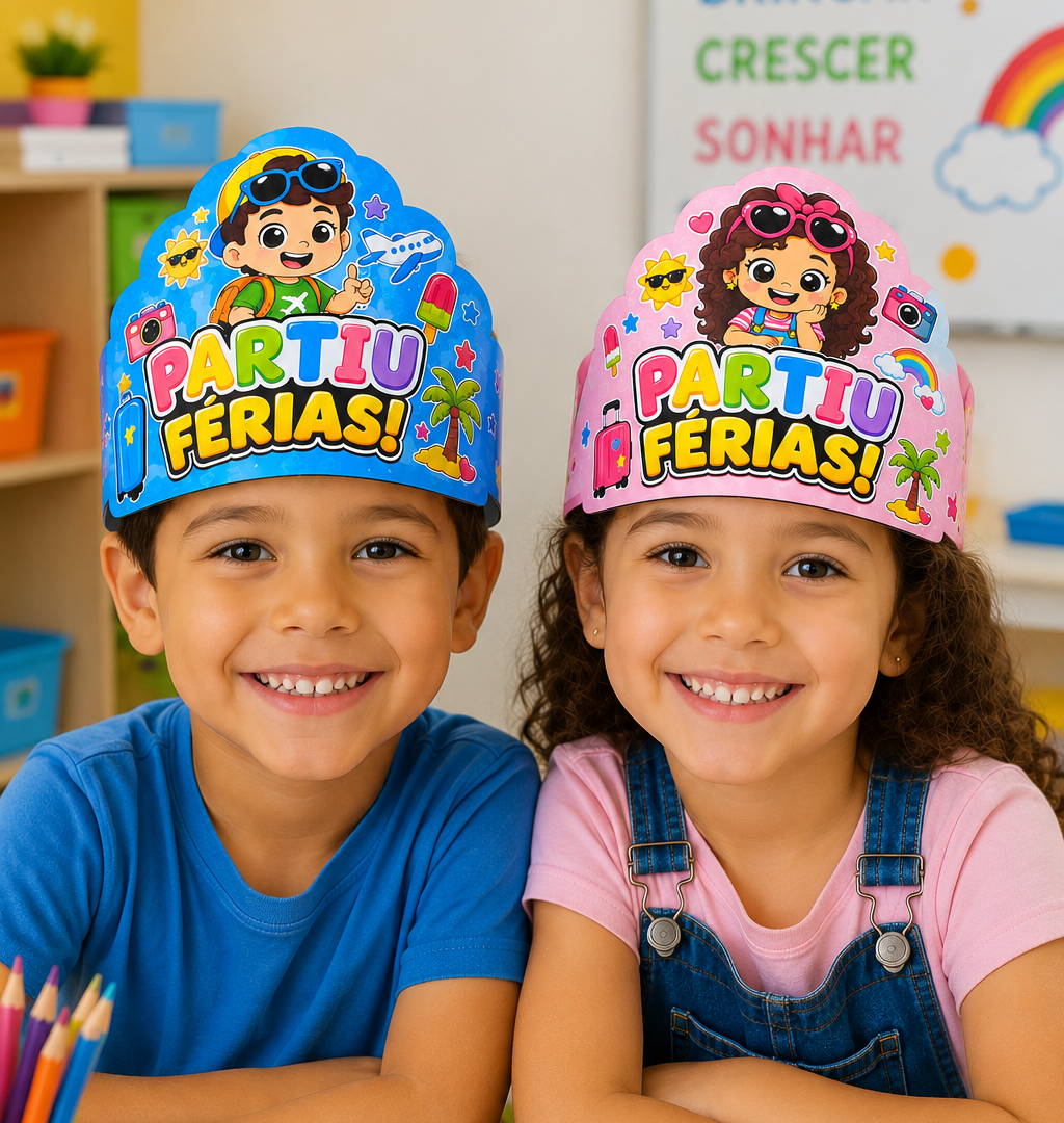 COROA PARTIU FÉRIAS