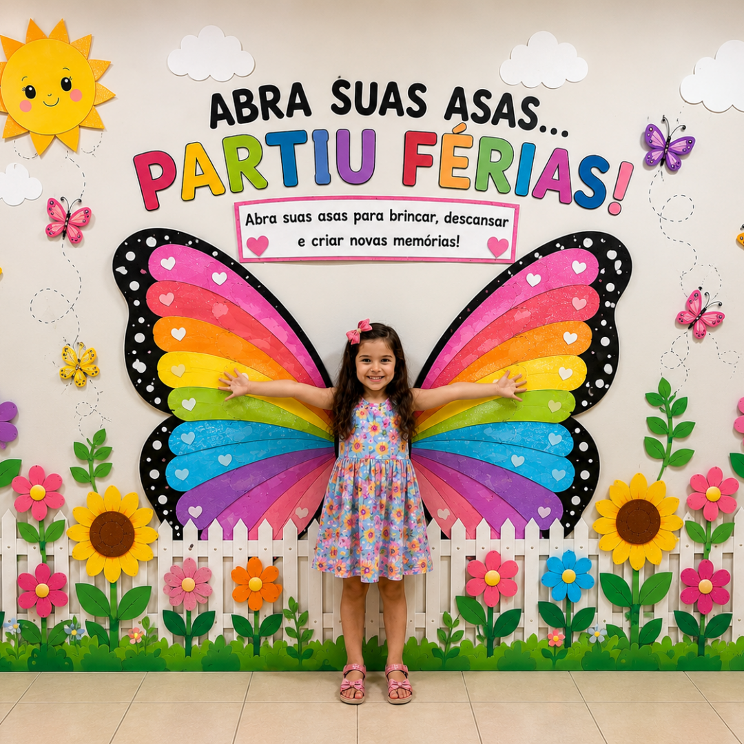Painel Abra as suas Asas – Partiu Férias - 2
