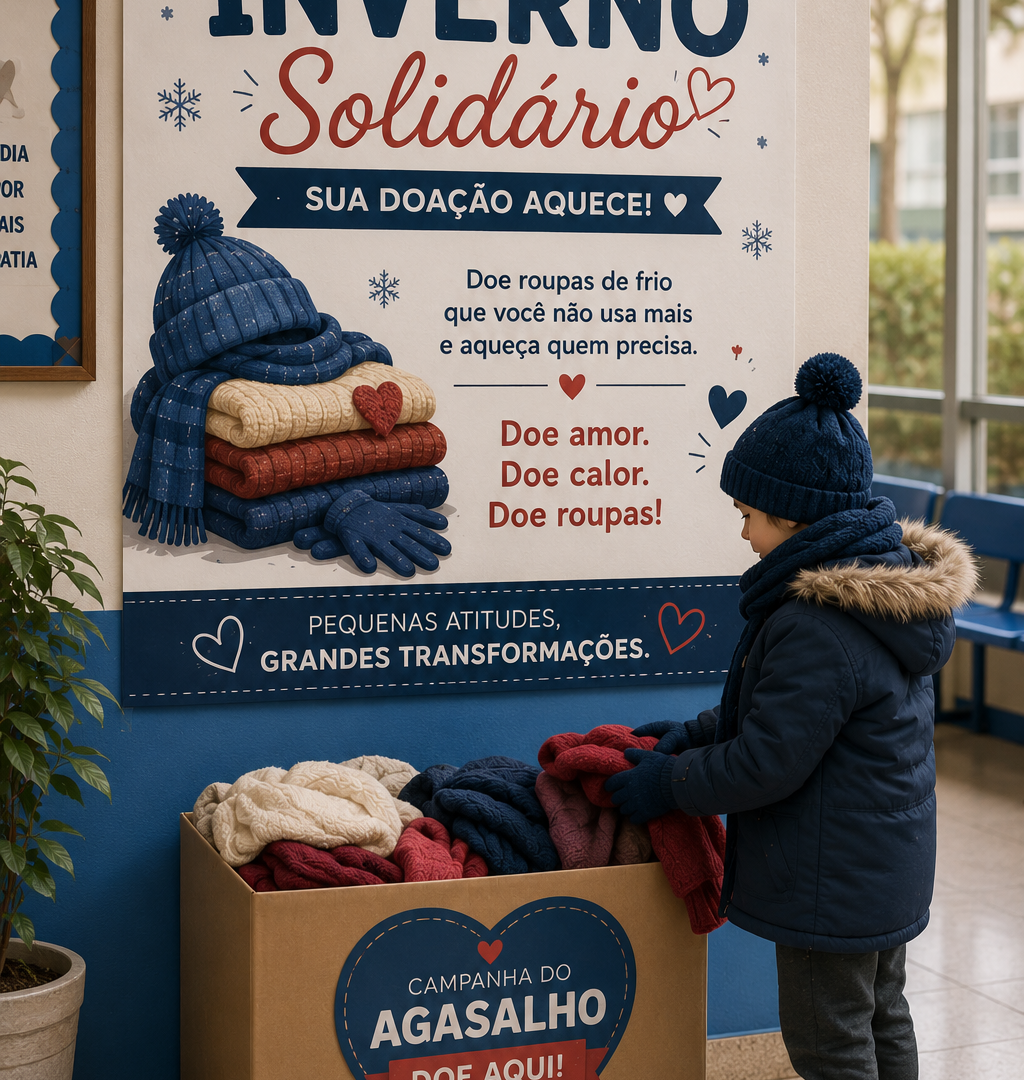 Cartaz Campanha Inverno Solidário