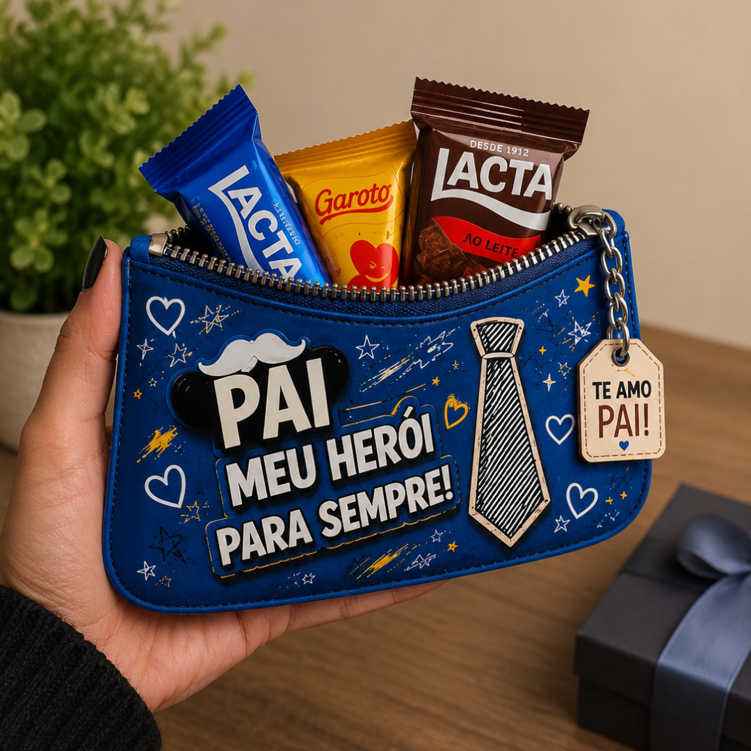 BOLSINHA PORTA CHOCOLATES – DIA DOS PAIS