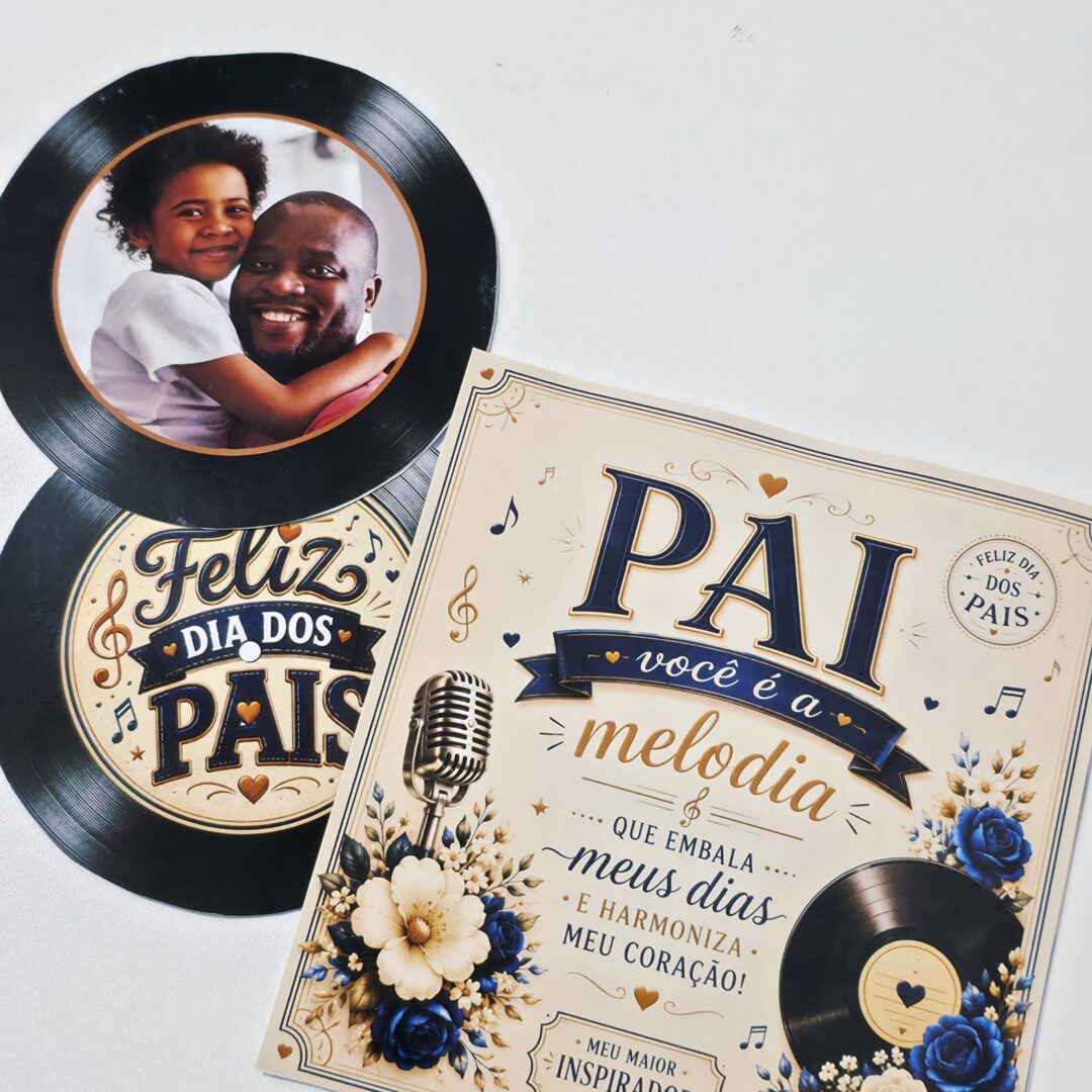 DISCO DE VINIL – FELIZ DIA DOS PAIS