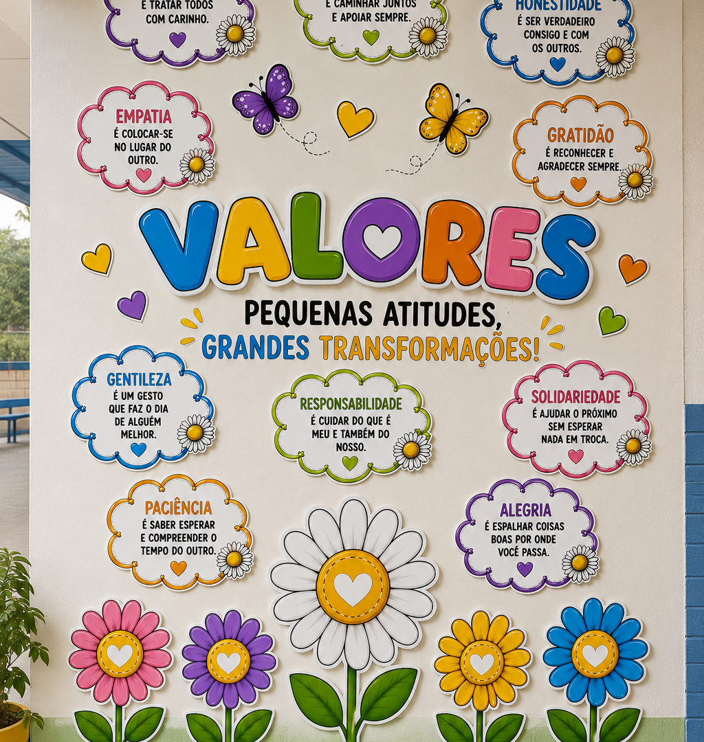 Painel Pedagógico – Valores