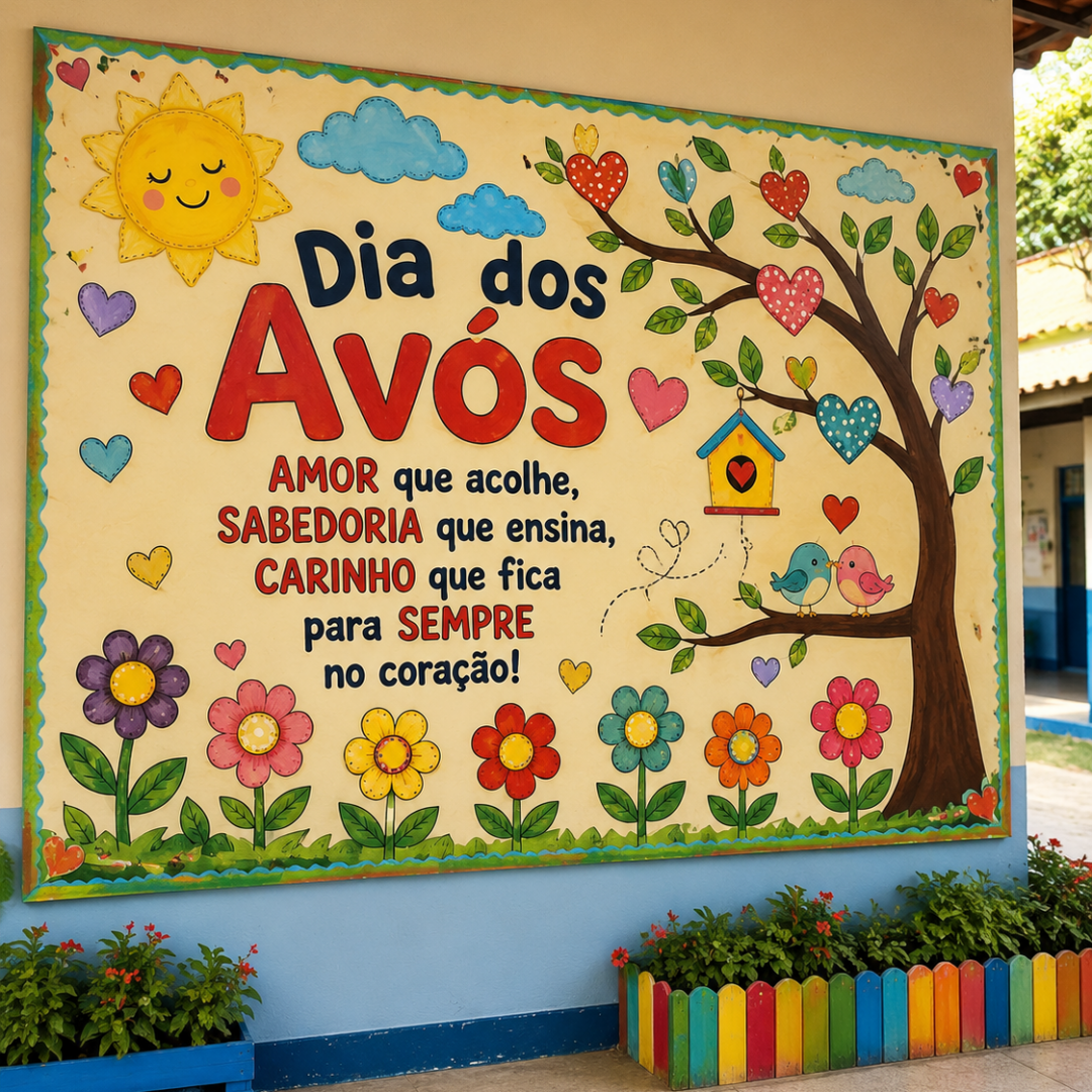 Painel Decorativo – Dia dos Avós