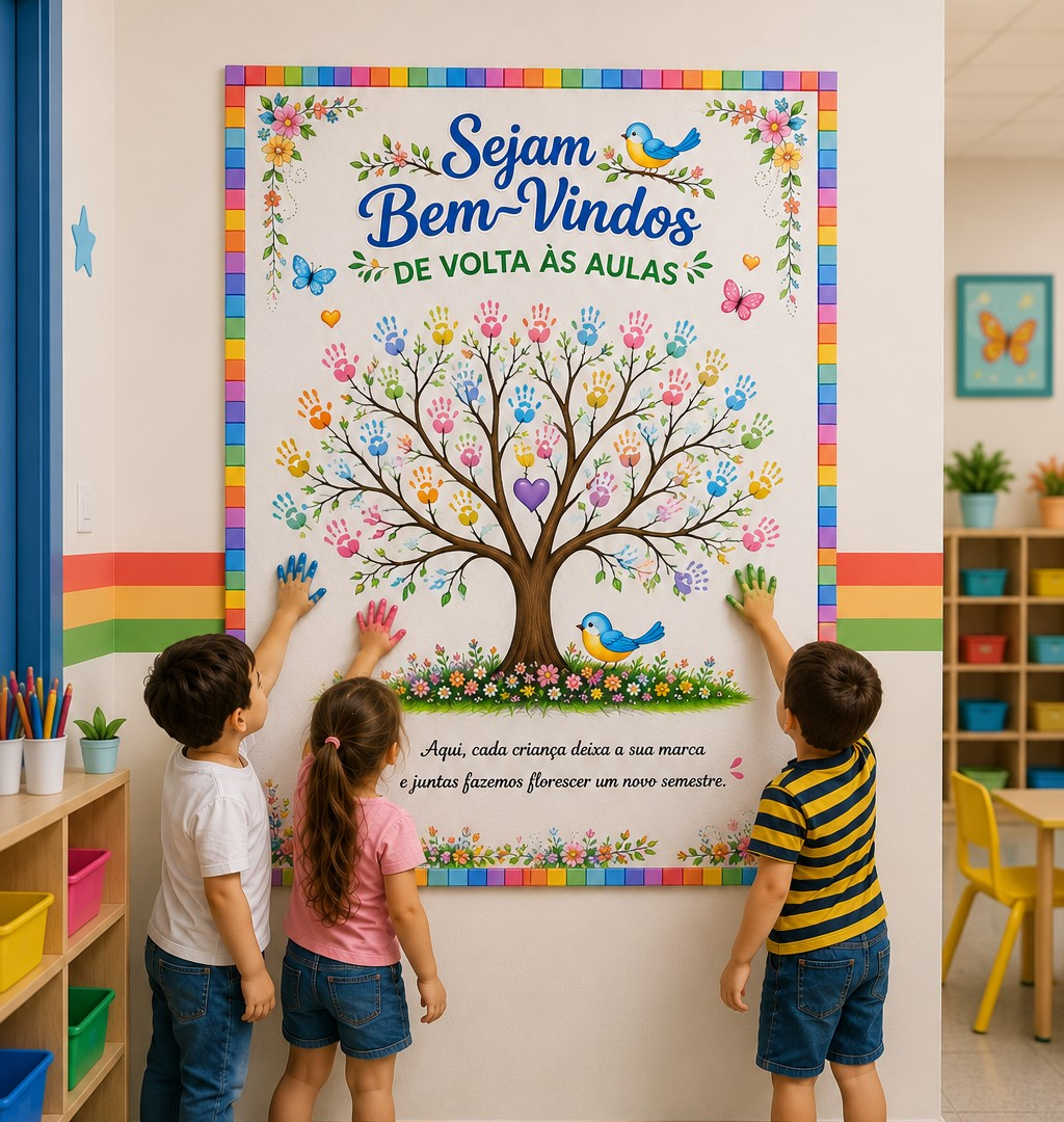 Painel Coletivo – Árvore que Floresce Saberes