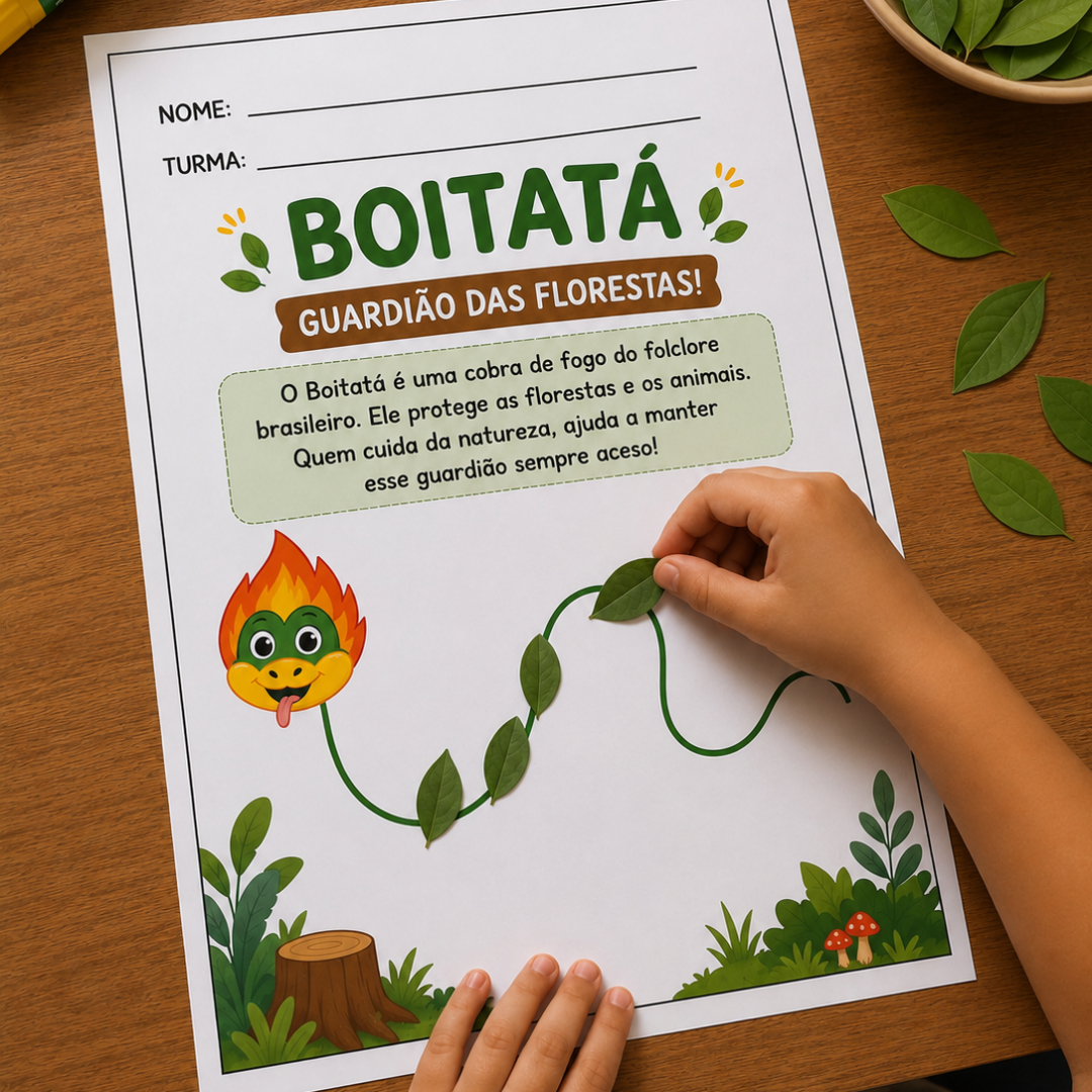 ATIVIDADE INTERATIVA – BOITATÁ: GUARDIÃO DAS FLORESTAS