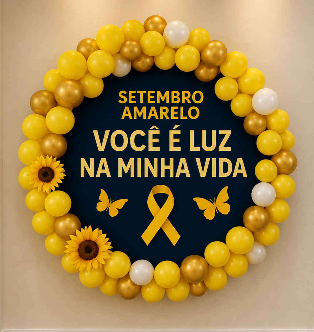 Painel Setembro Amarelo – "Você é Luz na minha vida"