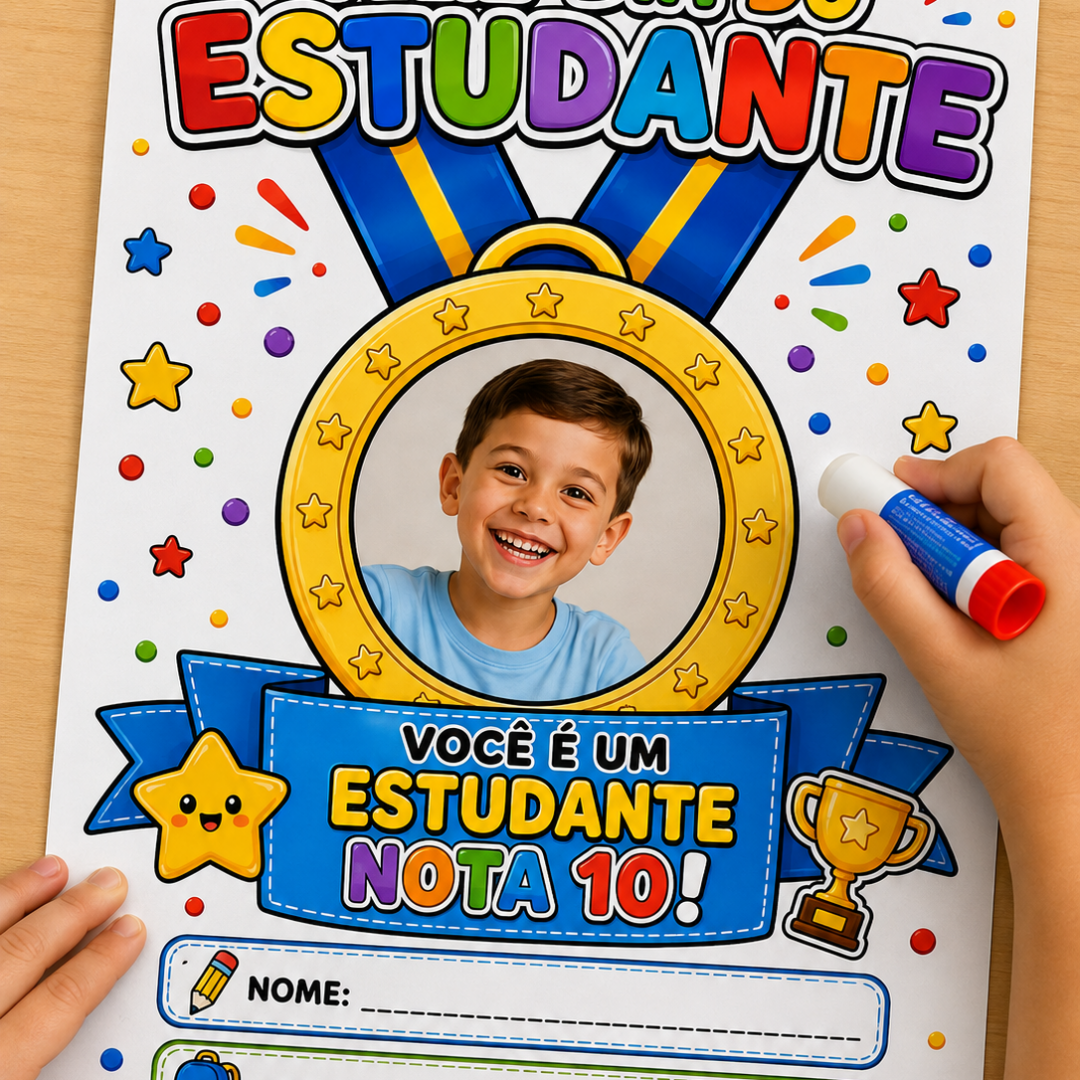 Atividade Com Foto – Estudante Nota 10!