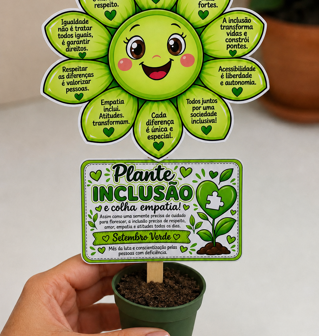 PLANTE INCLUSÃO – SETEMBRO VERDE