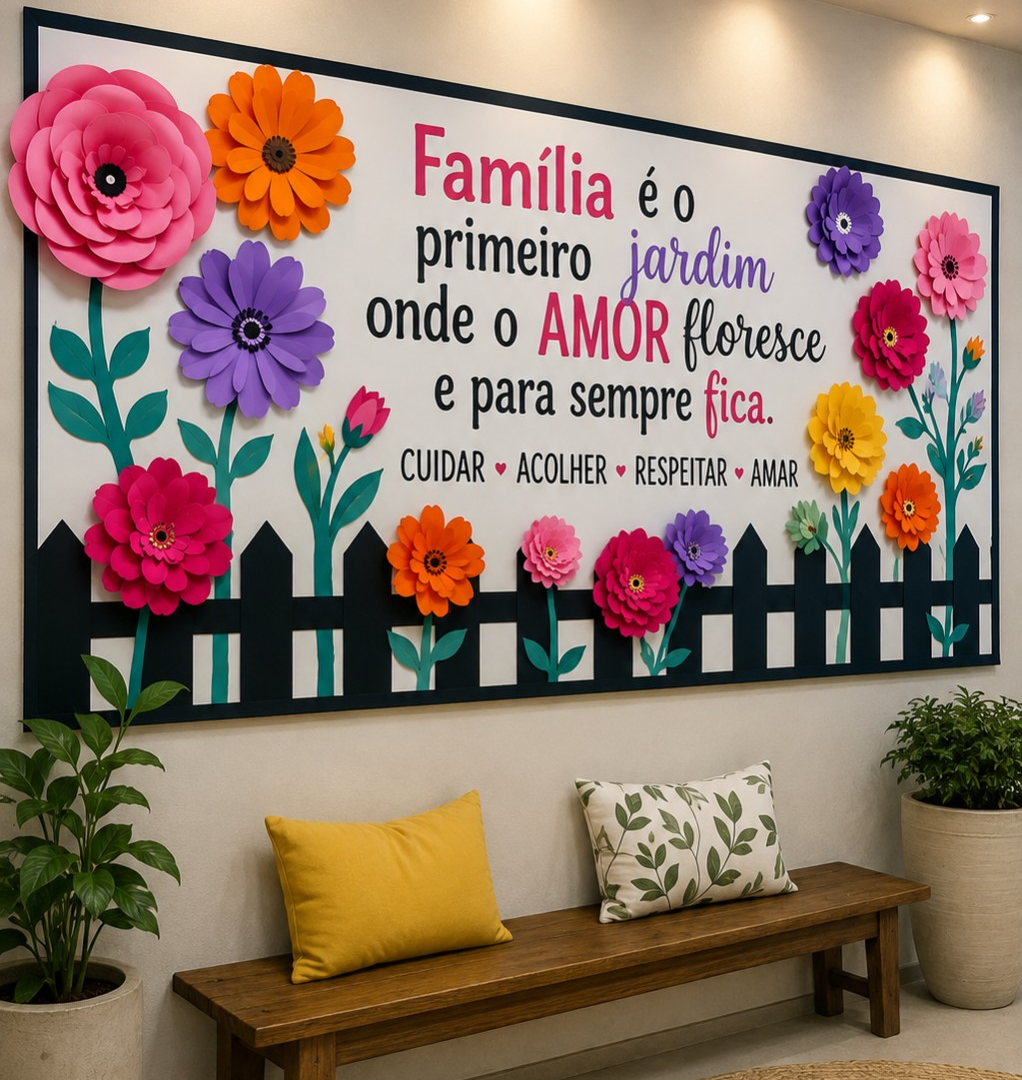 PAINEL FAMÍLIA – O PRIMEIRO JARDIM DO AMOR