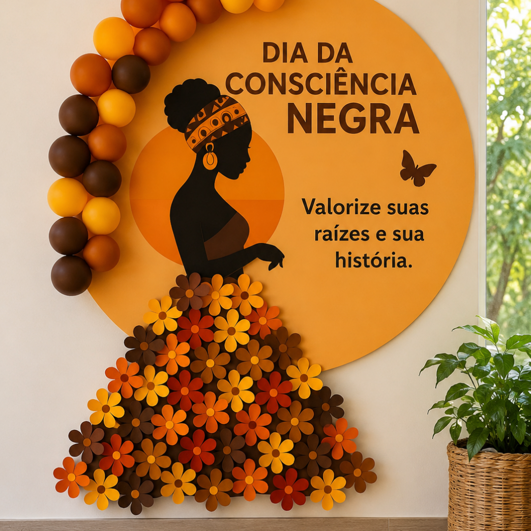PAINEL SILHUETA – CONSCIÊNCIA NEGRA