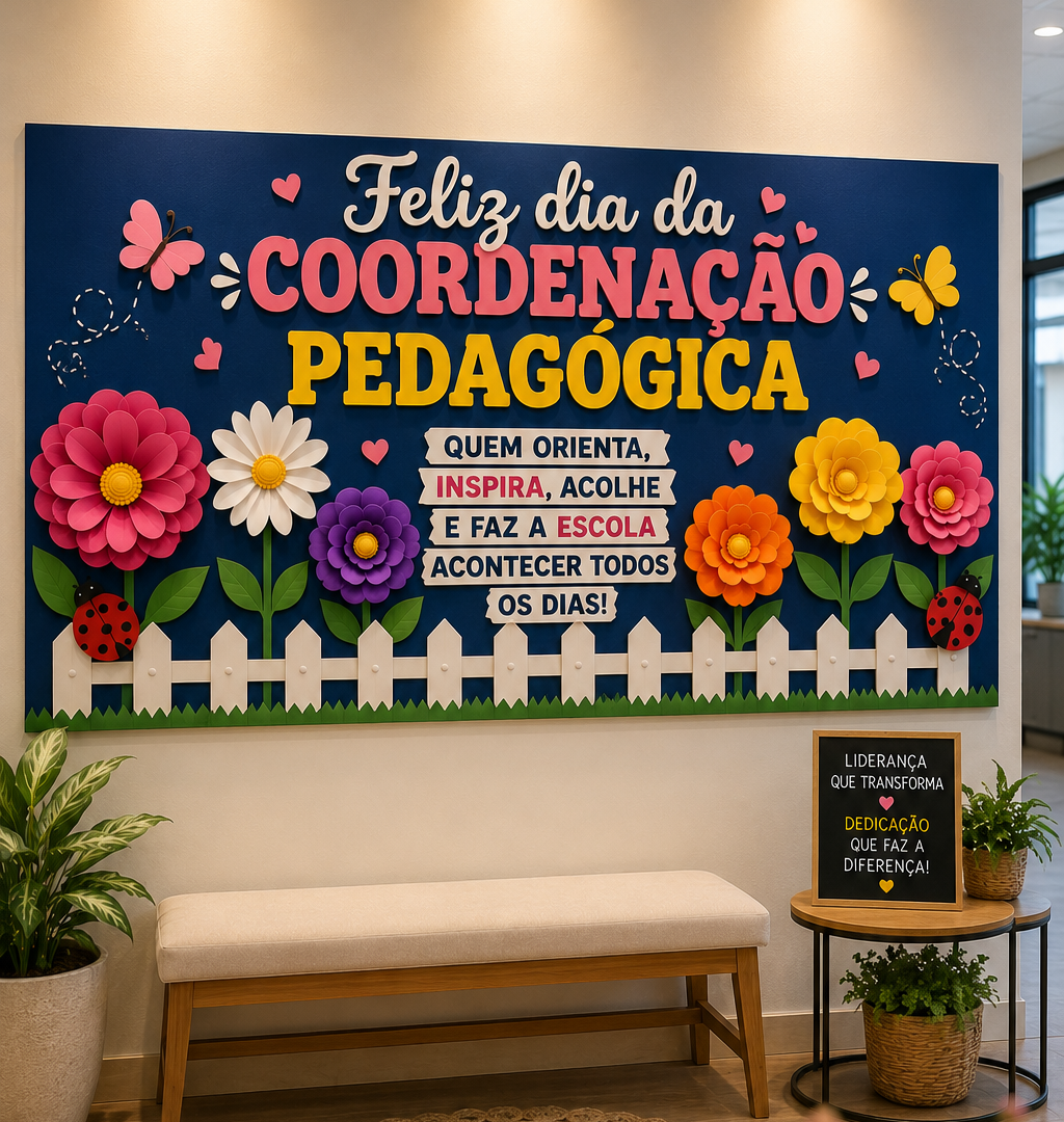 Painel Feliz Dia da Coordenação Pedagógica