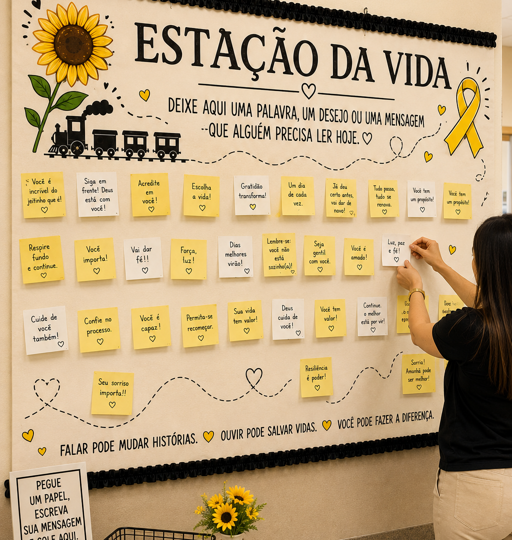 Painel Interativo – Estação da Vida