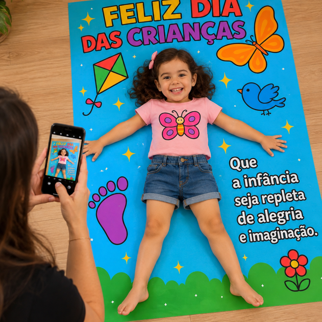 TAPETE PARA FOTO – DIA DAS CRIANÇAS
