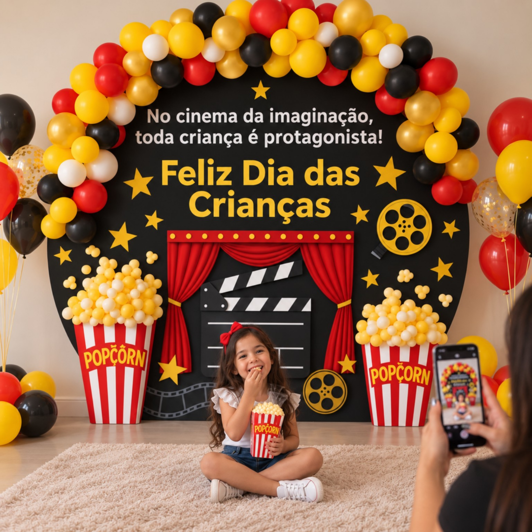 PAINEL DIA DAS CRIANÇAS – TEMA CINEMA