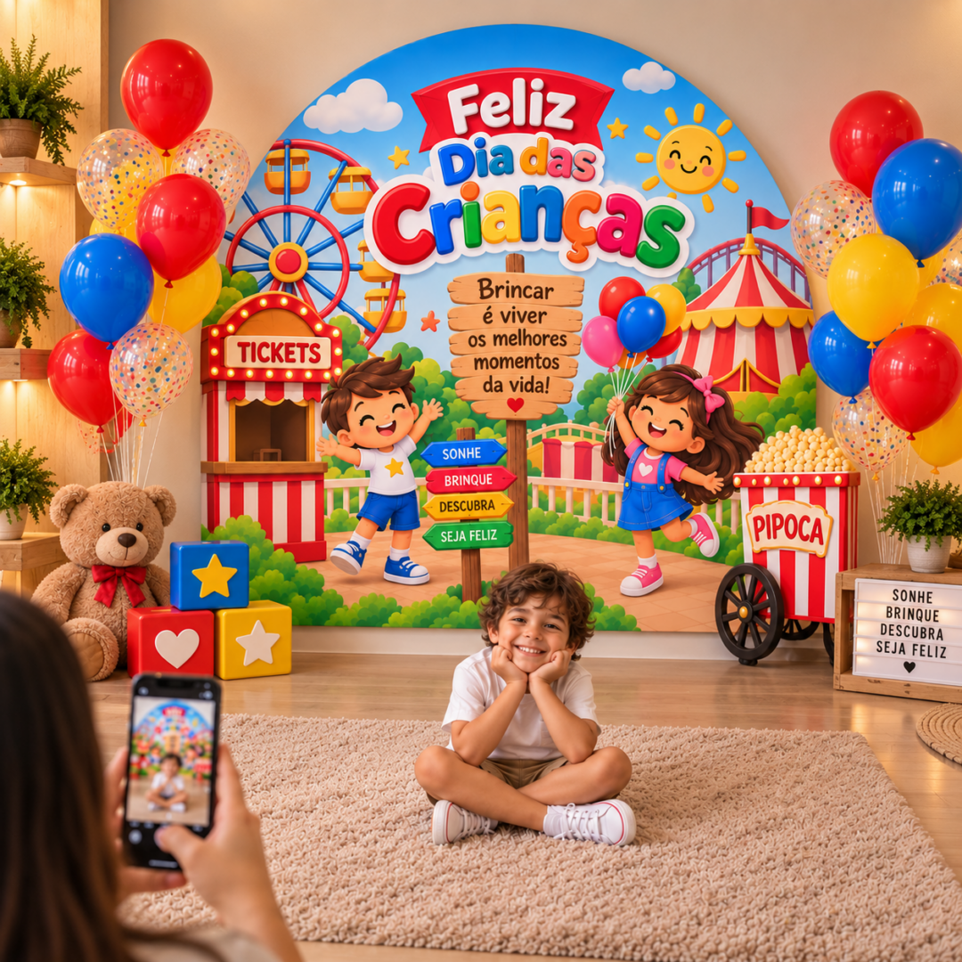 PAINEL FELIZ DIA DAS CRIANÇAS – PARQUE DA ALEGRIA