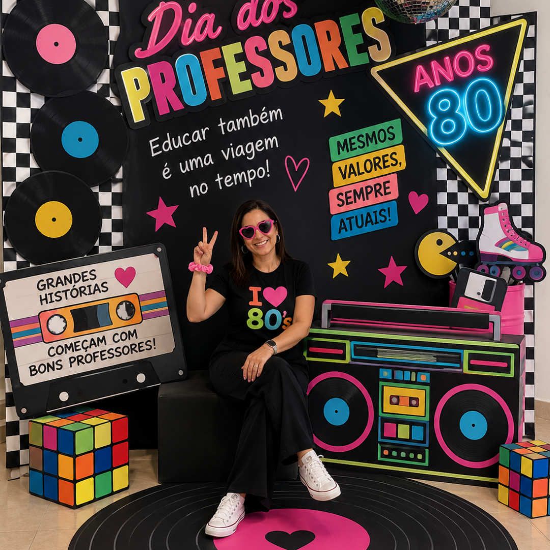 PAINEL DIA DOS PROFESSORES – VIAGEM AOS ANOS 80