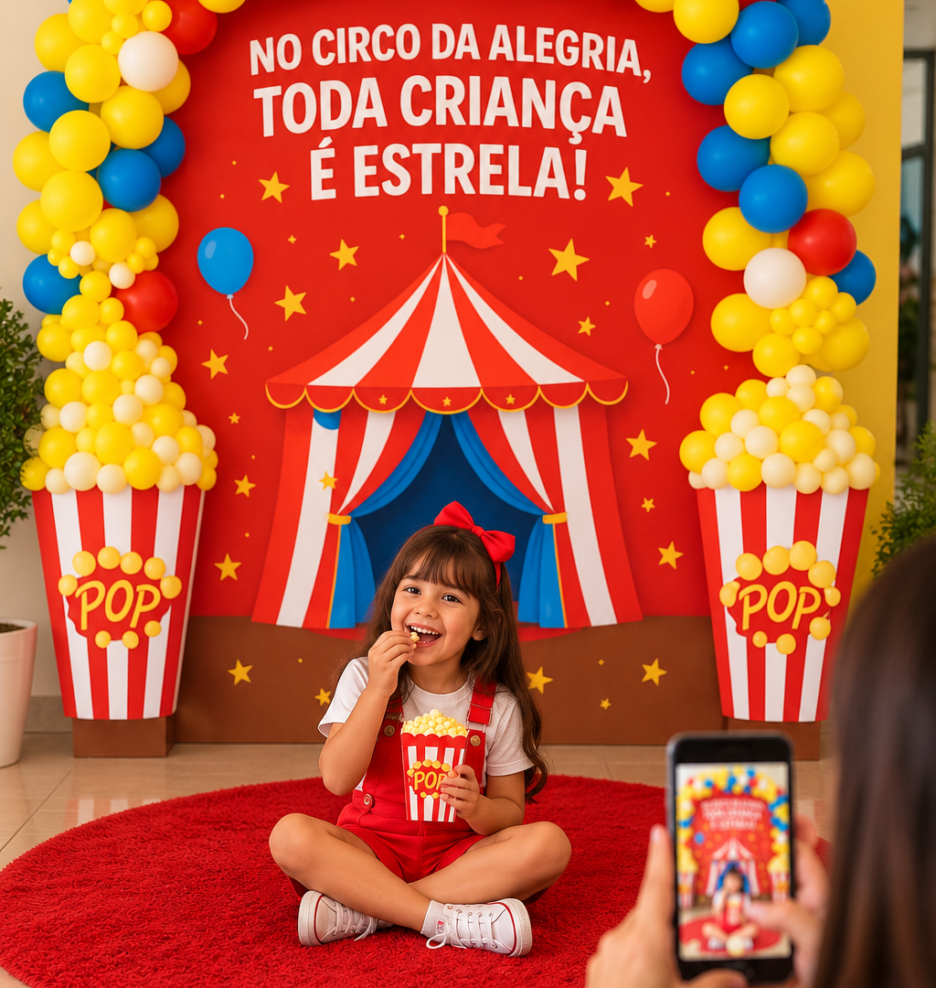 PAINEL CIRCO DA ALEGRIA