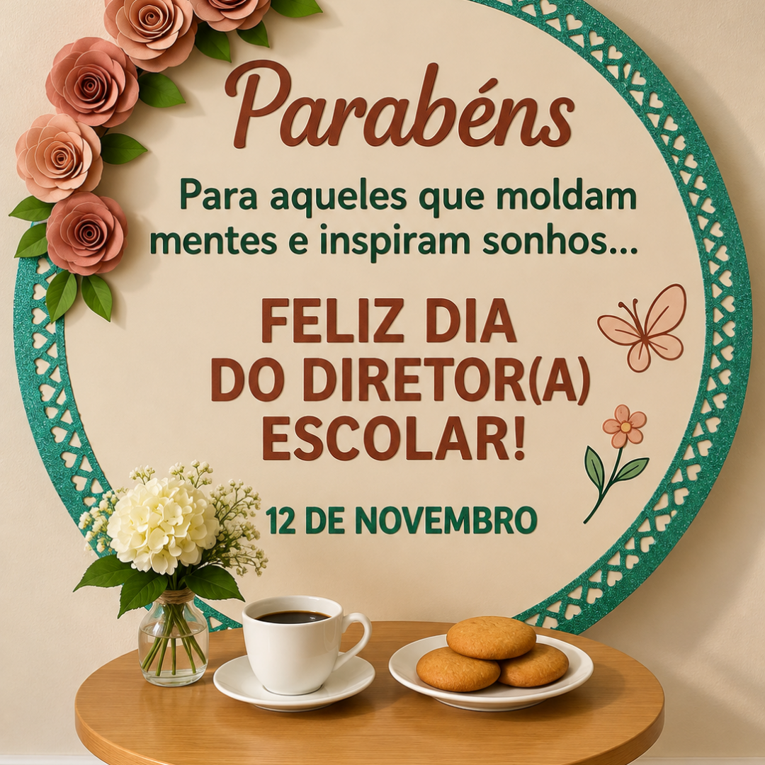 Painel Dia do Diretor(a) Escolar