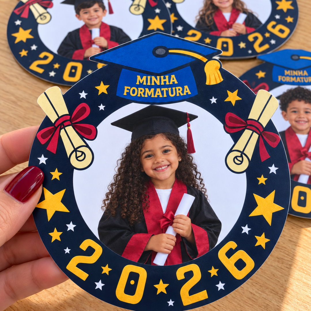 LEMBRANCINHA MINHA FORMATURA 2026 – PORTA-FOTO