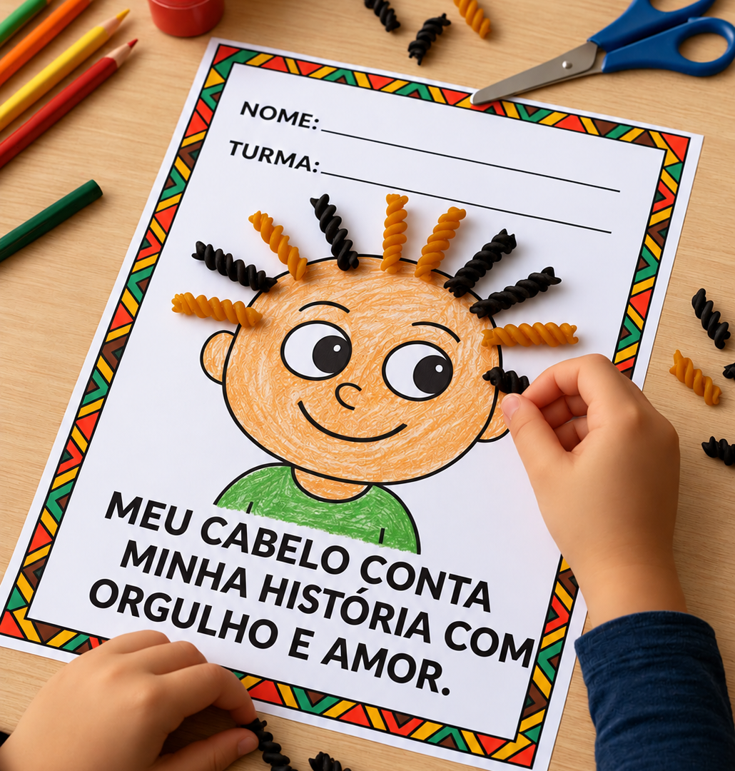Atividade Cabelinho de Macarrão - 2