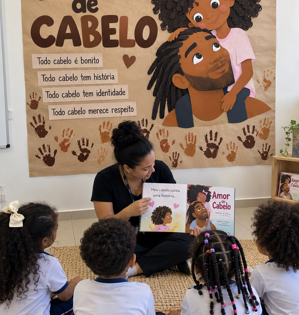 PAINEL INTERATIVO – AMOR DE CABELO