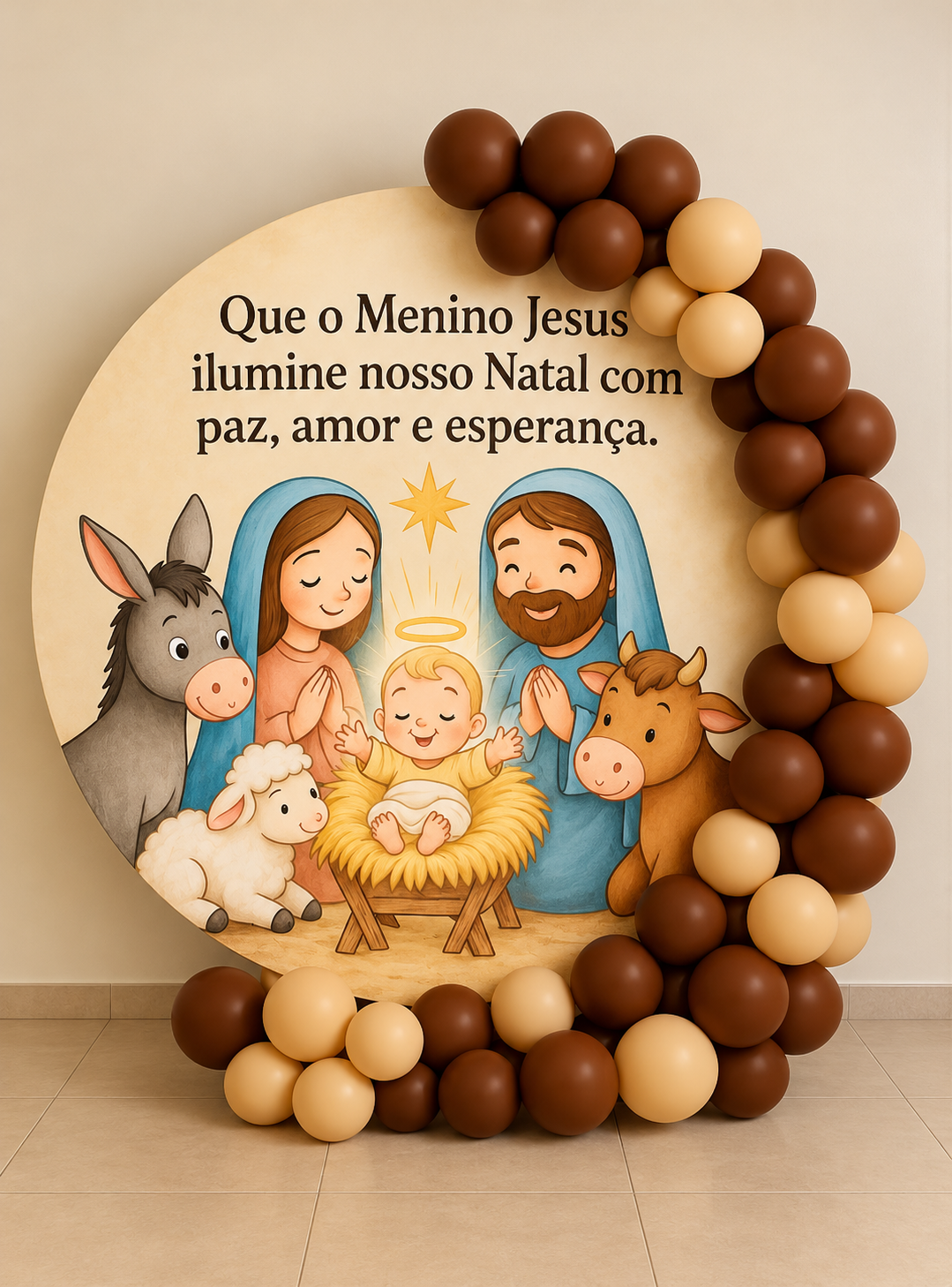 PAINEL DE PRESÉPIO NATALINO